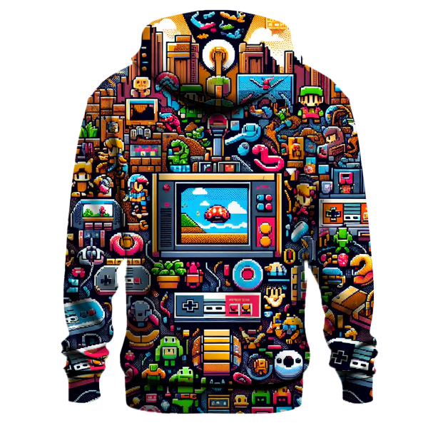 Retro Gamer's Realm Hoodie