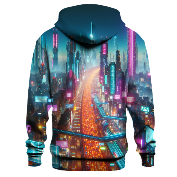 Cyberpunk Neon Lights Hoodie