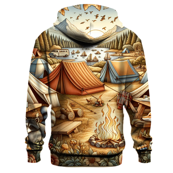 Retro Camping Adventure Hoodie