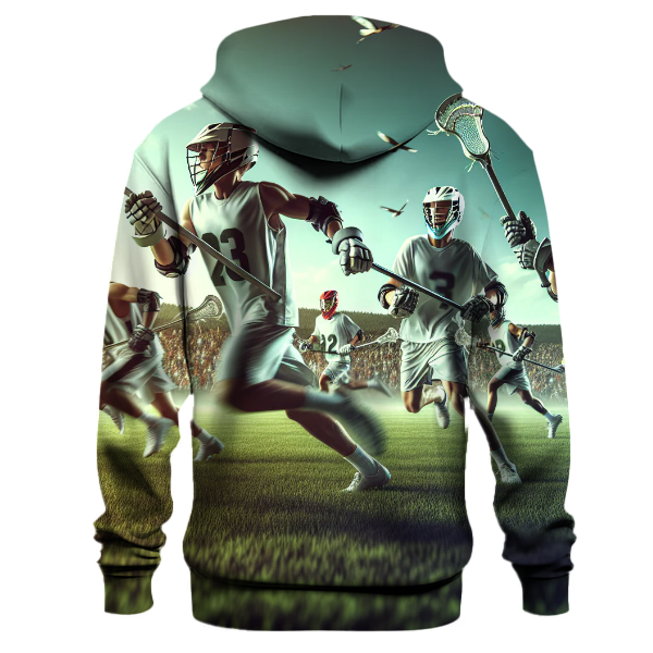 Lacrosse Line Hoodie Designer Hoodies