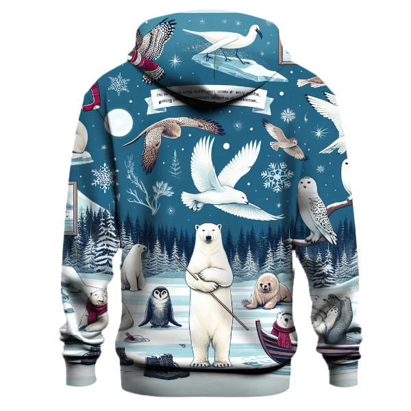 Arctic Animals Christmas Hoodie