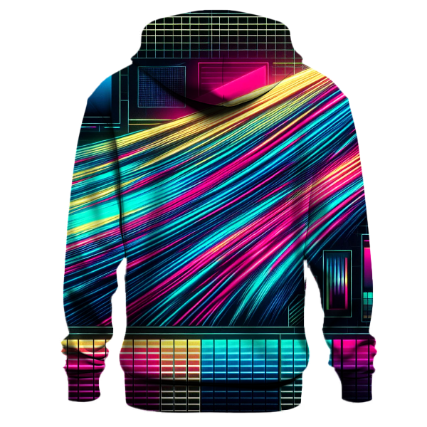 Classic Neon Tracks Hoodie