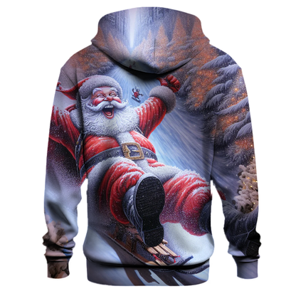 Sledding Santas Hoodie