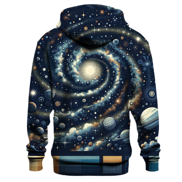 Cosmic Adventure Patterns Hoodie