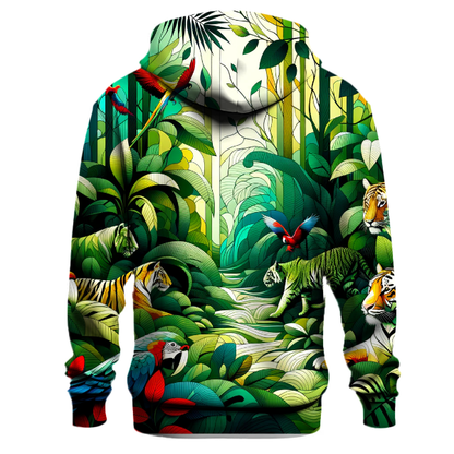 Abstract Jungle Hoodie