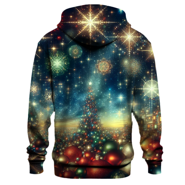 Sparkling Christmas Wishes Hoodie