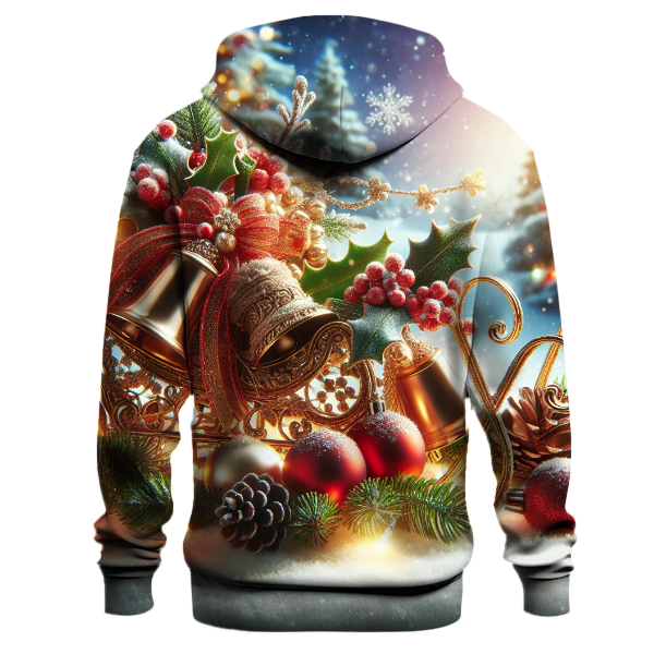 Sleigh Bells Ringing Design Hoodie