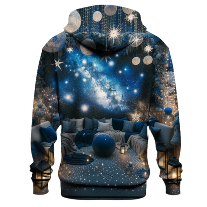 Starry Night Christmas Celebration Hoodie