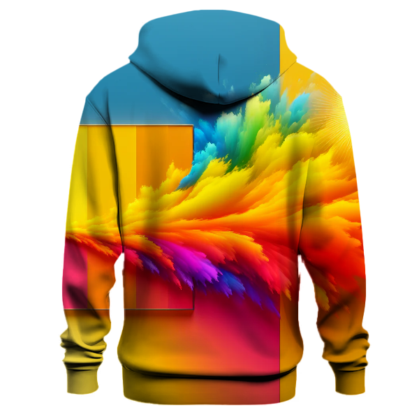 Bold Citrus Burst Hoodie