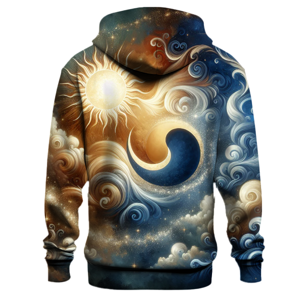 Celestial Sun and Moon Dance Hoodie