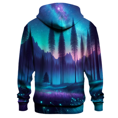 Galactic Forest Dreamscape Hoodie