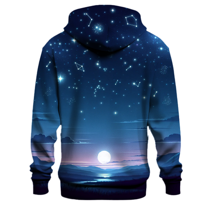 Glimmering Starry Nights Hoodie