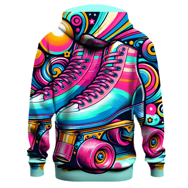 Nostalgic Roller Skates Hoodie