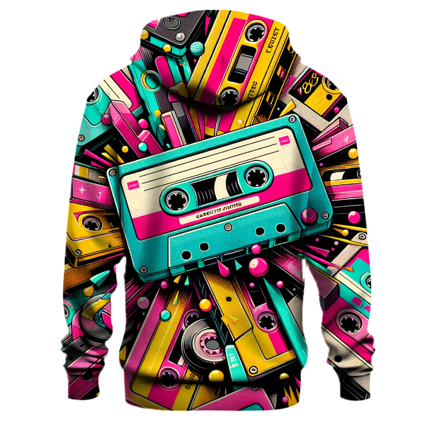 Cassette Tape Explosion Hoodie