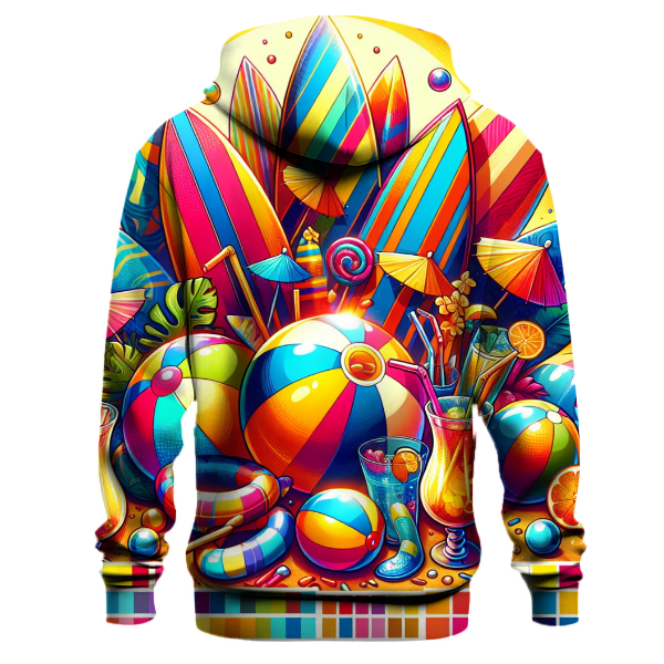 Funky Beach Vibes Hoodie