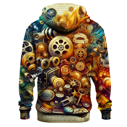 Cinematic Retro Dreams Hoodie Custom Hoodies