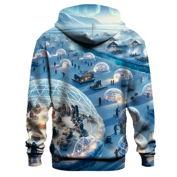 Arctic Igloo Christmas Hoodie