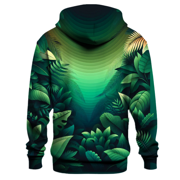 Emerald Jungle Gradient Hoodie