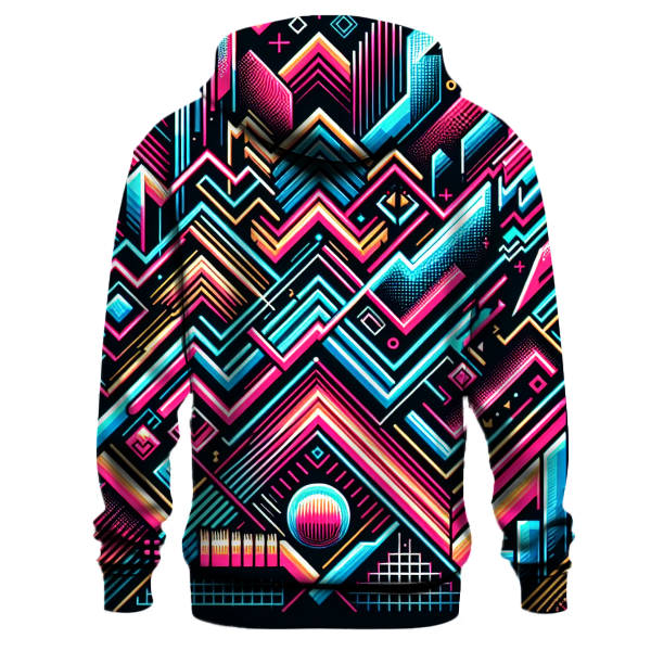 Electric Rhythm Design Hoodie