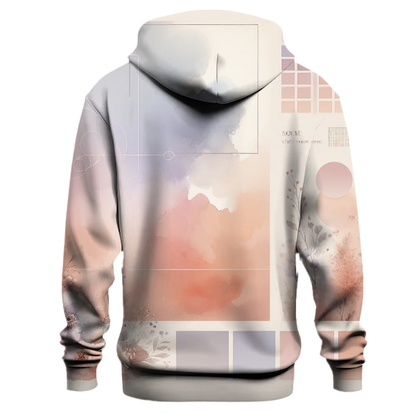 Whimsical Watercolor Gradient Hoodie