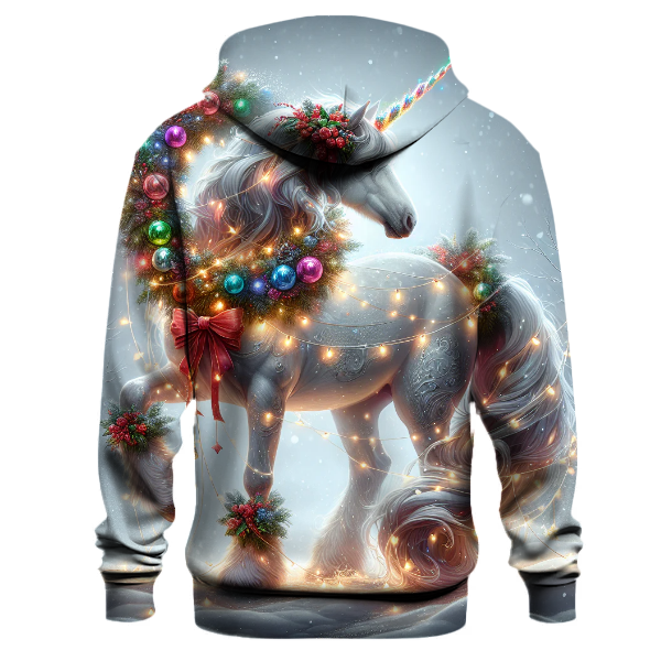 Holiday Unicorn Magic Hoodie