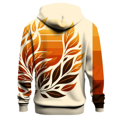 Golden Autumn Sunset Gradient Hoodie