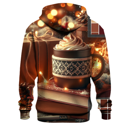 Cozy Cocoa & Christmas Books Hoodie