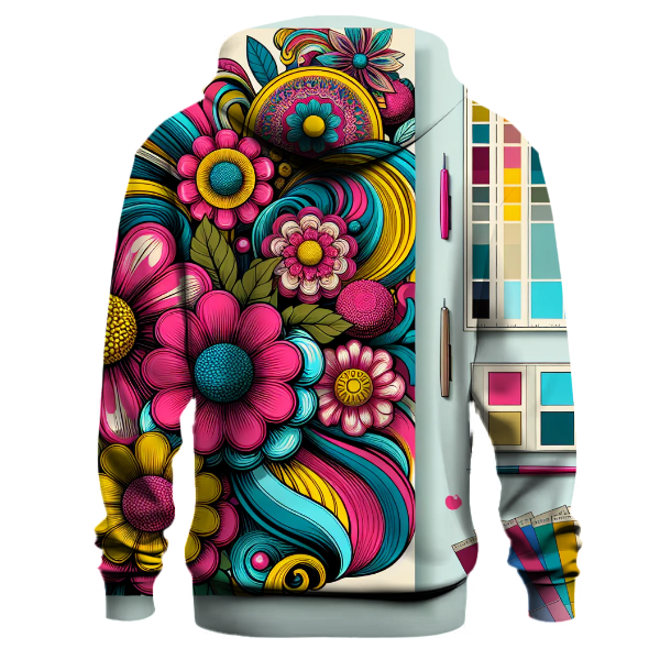 Floral Burst Hoodie