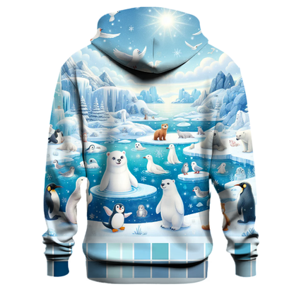 Arctic Animal Wonderland Hoodie