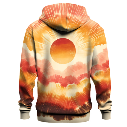 Vintage Sunset Streak Hoodie