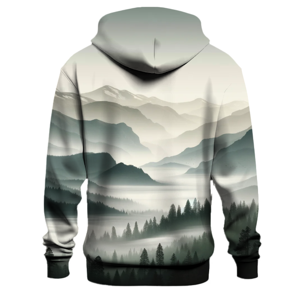 Misty Mountains Gradient Hoodie