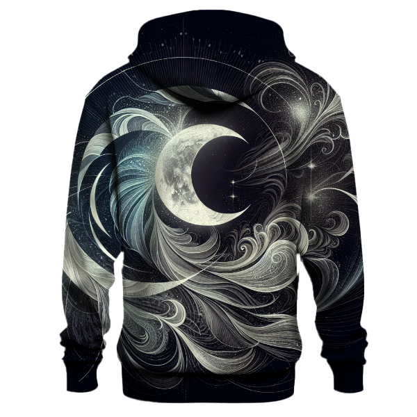 Mystical Lunar Whispers Hoodie