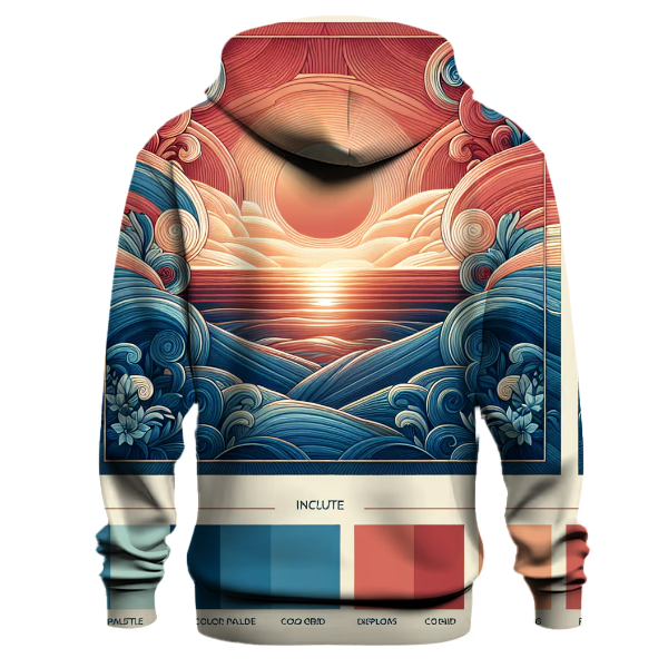 Sunset Over the Ocean Hoodie