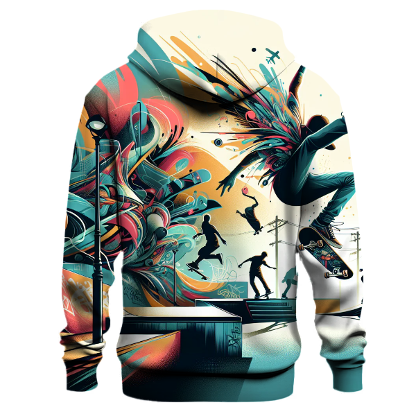 Urban Skateboard Vibe Hoodie