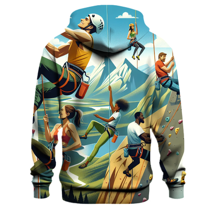 Rock Climbing - Cliff Conqueror Hoodie