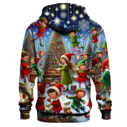 Jolly Christmas Elves Hoodie