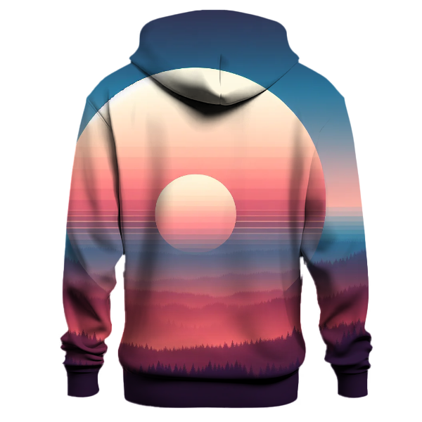 Electric Sunset Groove Hoodie