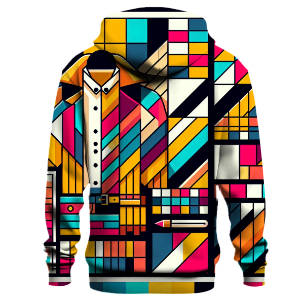 Bold Color Block Hoodie