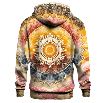 Golden Hour Tie-dye Design Hoodie