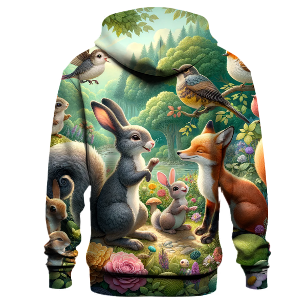 Enchanted Woodland Creatures Hoodie