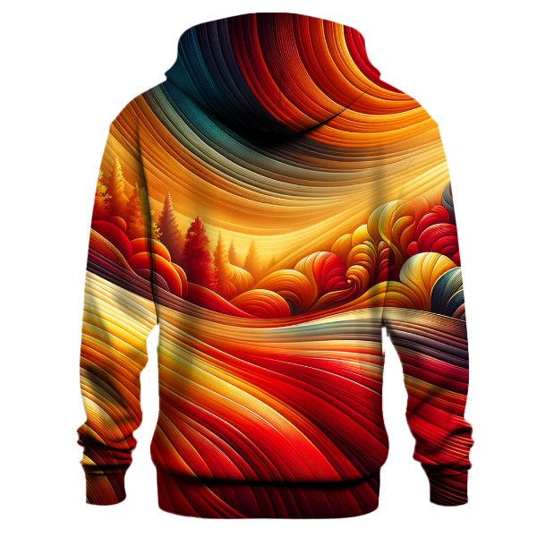 Bold Autumn Gradient Hoodie