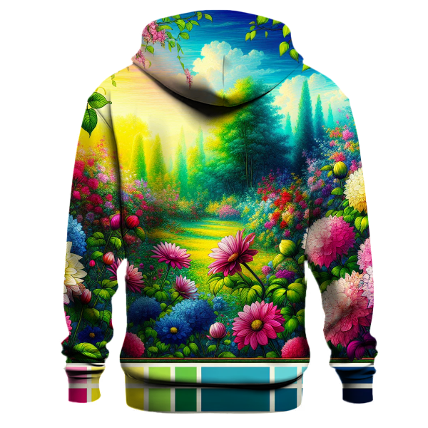 Charming Floral Garden Hoodie