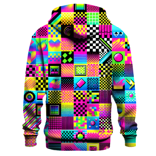 Rad Retro Checkers Hoodie