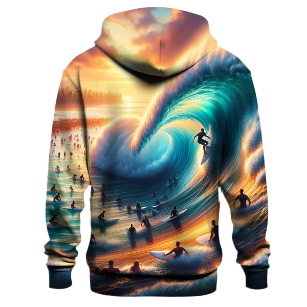 Surfing Ocean Adventure Hoodie