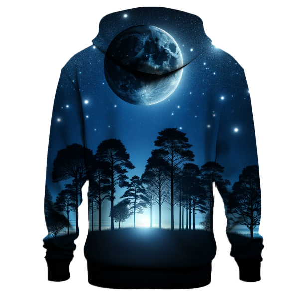 Mystic Moonlit Night Hoodie