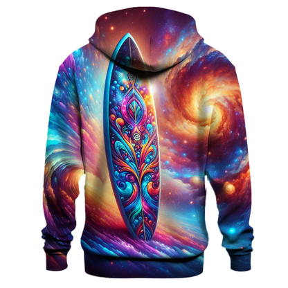 Cosmic Surf Adventure Hoodie