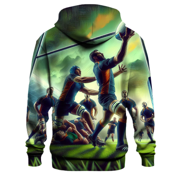 Rugby Tackle Hoodie