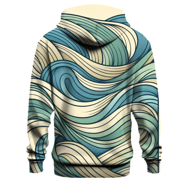 Peaceful Wave Patterns Hoodie Hoodie Designs