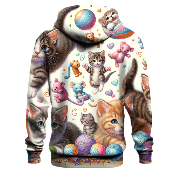 Playful Kittens Galore Hoodie