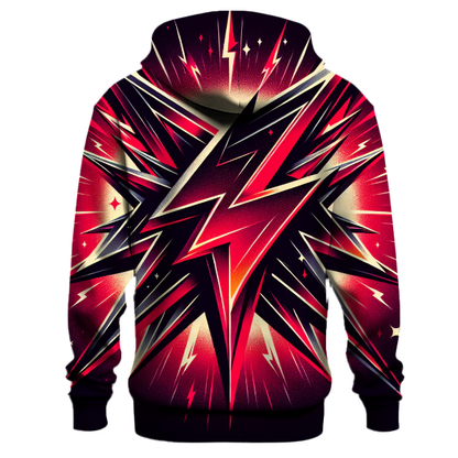 Glam Rock Lightning Hoodie